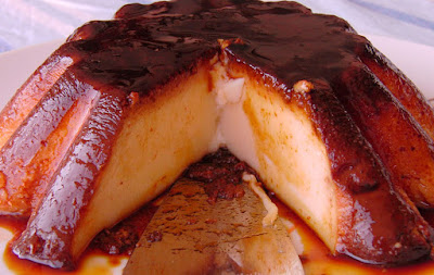 flan de huevo casero