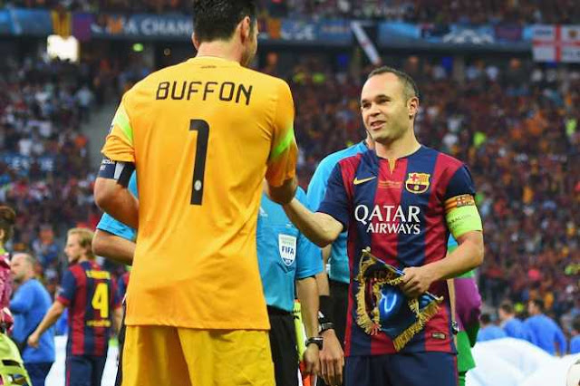 buffon vs Barcelona