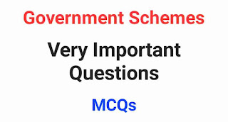 Govt Schemes - General Awareness Questions