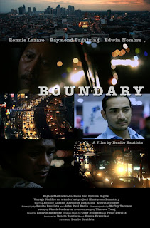 Inspired by true stories of taxicab drivers of metropolitan Manila, BOUNDARY.