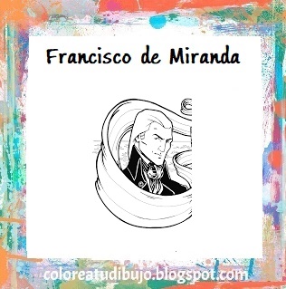 Francisco Miranda para pintar