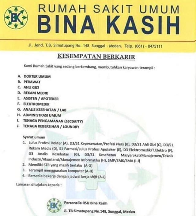 Rumah Sakit Umum (RSU) Bina Kasih