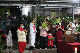 Perayaan Minggu Palma di Wilayah Tambakrejo