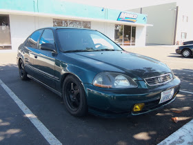 Almost Everything's Car of the Day is a 1998 Honda Civic--Before Painting