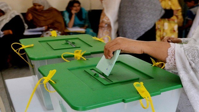 Polling for by-elections in 35 constituencies underway