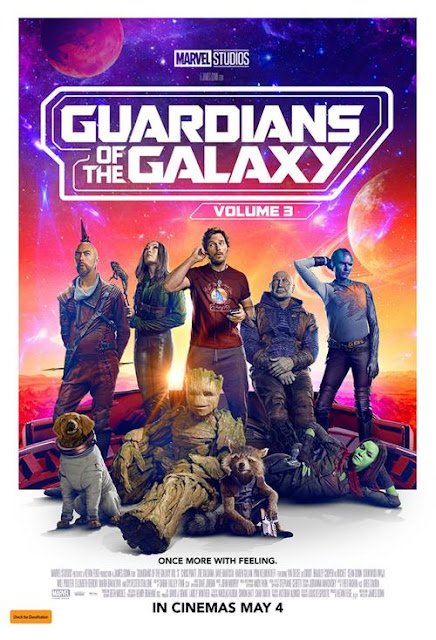 Guardians of the Galaxy Volume 3 Poster.