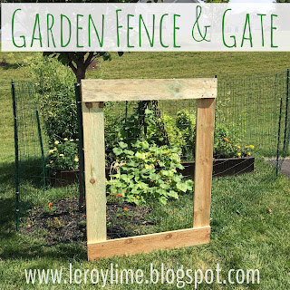 DIY Garden Fence & Gate