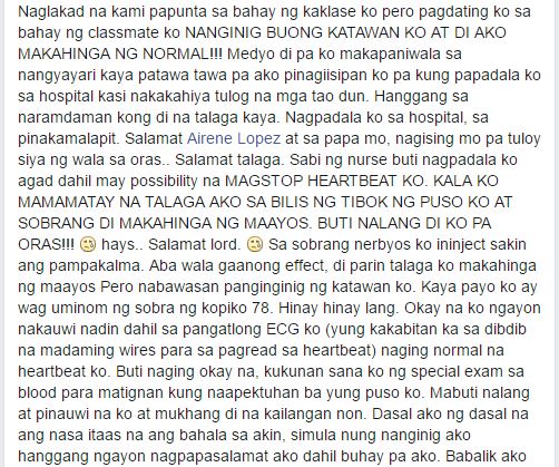 A woman was hospitalized after drinking two bottles of Kopiko 78. MUST READ! 