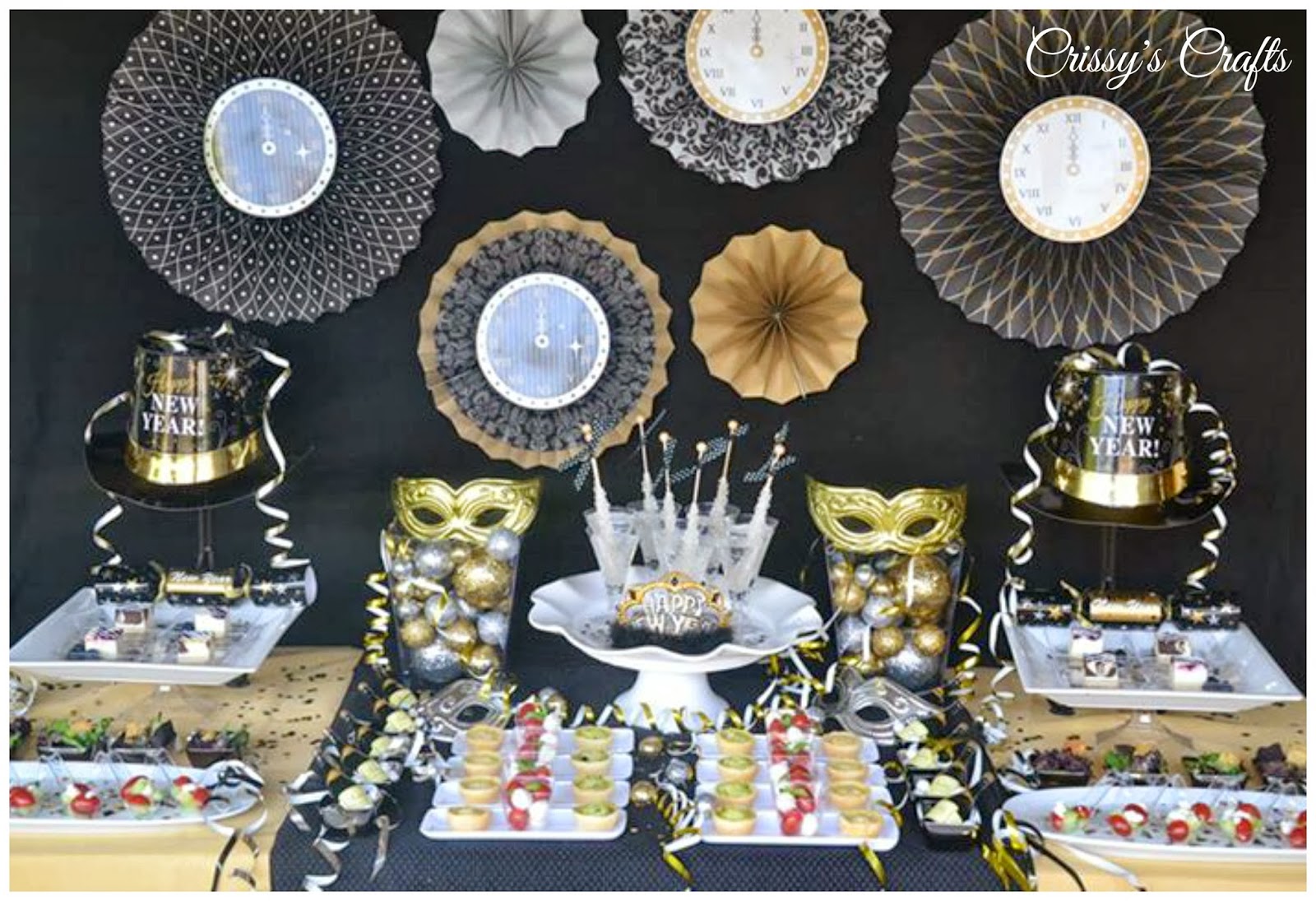 Crissy s Crafts New  Years  Eve  Party  Ideas 