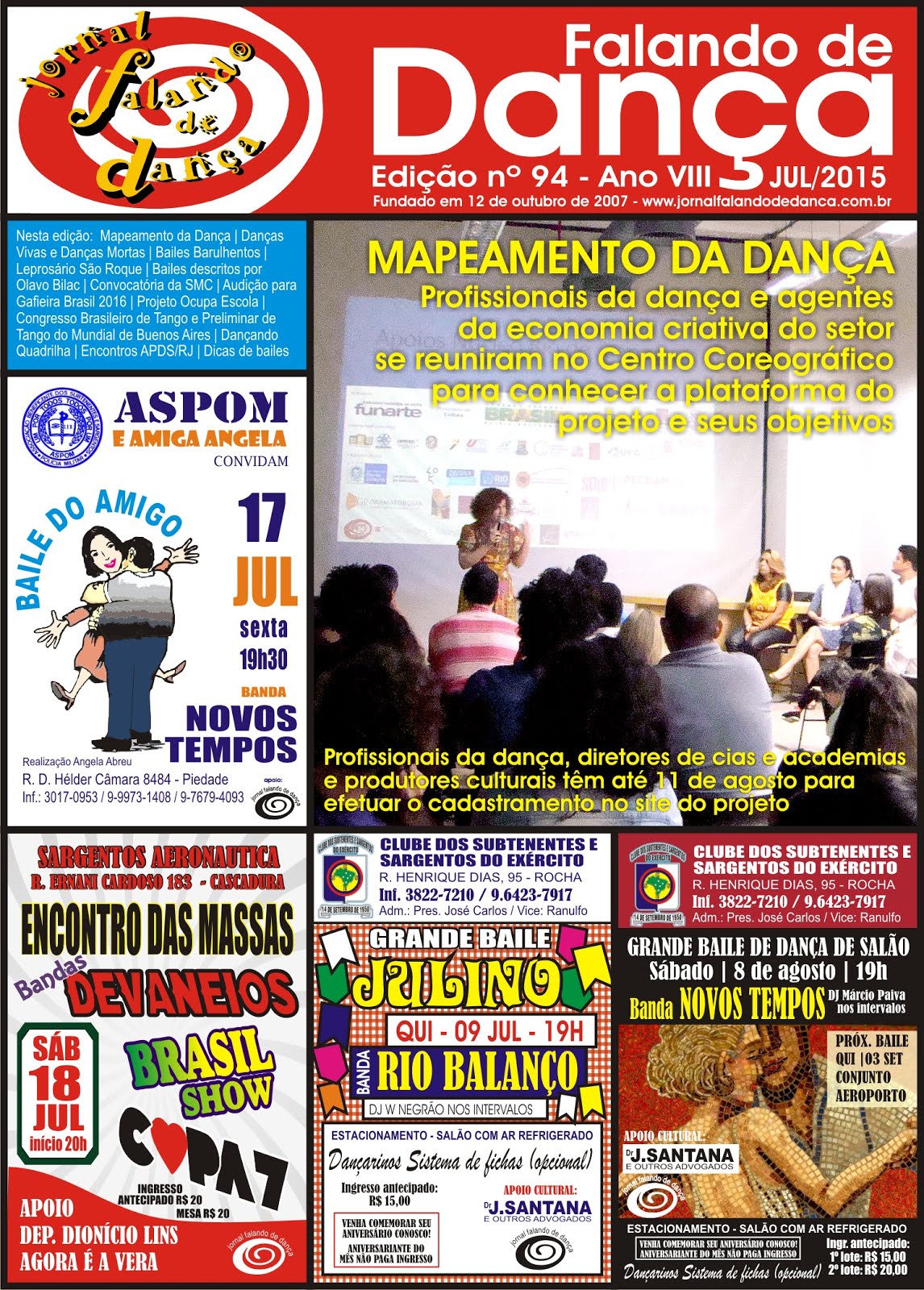 Leia on line a ed 94 (Julho/2015)