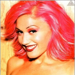 gwen stefani with pink hair