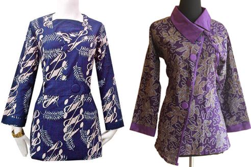 10 Model  Baju  Batik  Guru  2020  Modis Terbaru  