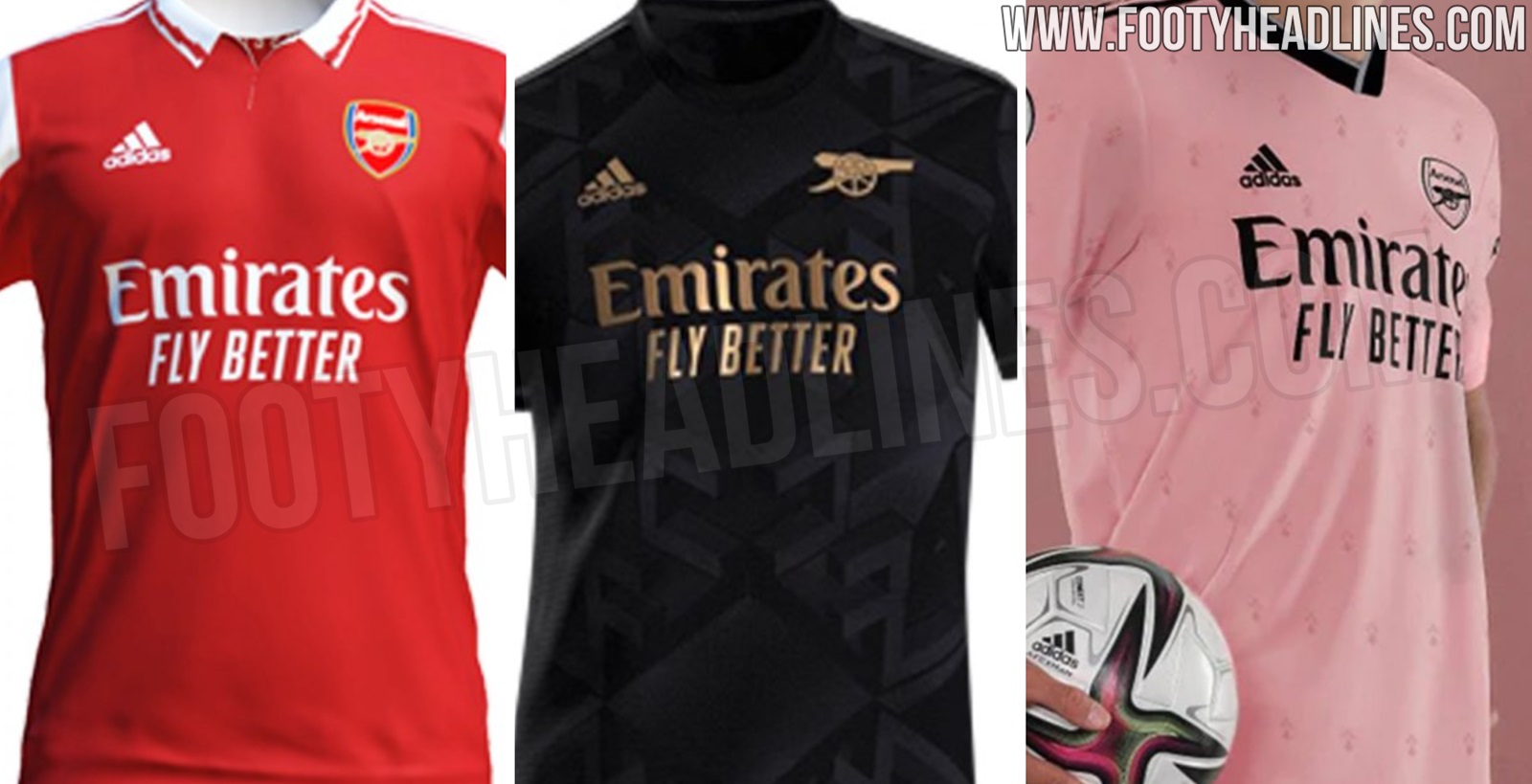 Cater Oeps militie Arsenal 22-23 Home, Away & Third Kits Leaked - Footy Headlines