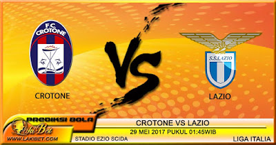 Crotone vs Lazio 29 Mei 2017