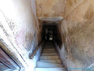 Pasillos y escaleras en el fuerte Amber