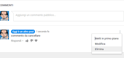 Come eliminare un commento su Youtube