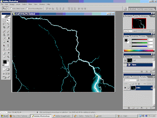 Cara Buat Background Petir dari Photoshop