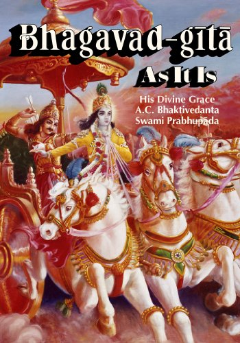 1972 Cover image of "Bhagavad Gita As It Is" copyright "Bhakitvedanta Book Trust"