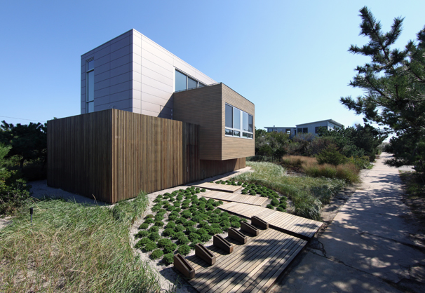 House on Fire Island, New York