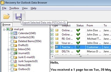 Outlook Recovery Software