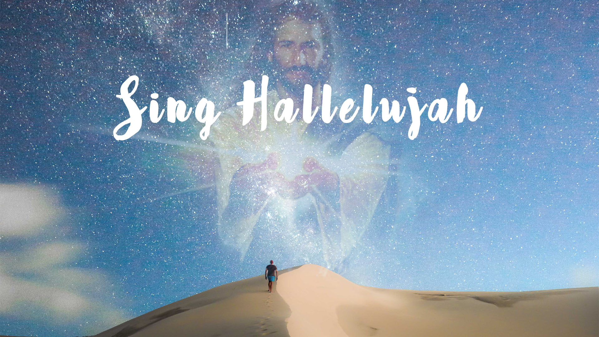 Jesus Appears in Man Sing Hallelujah