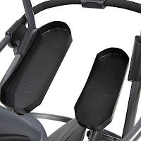 Elliptical pedals on Teeter FreeStep Recumbent Cross Trainer