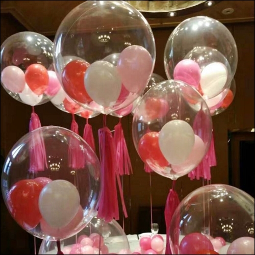 Balon PVC Transparan (Kualtas Terbaik) - Balloon Corner