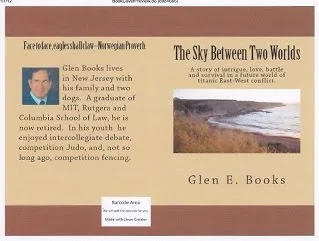 The Sky Between Two Worlds: a SciFi Thriller book promotion by Glen E. Books