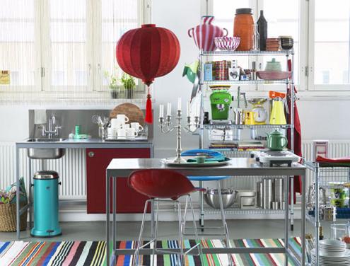 Blooms & Bows: Guest Blog: Eclectic Kitchen Color