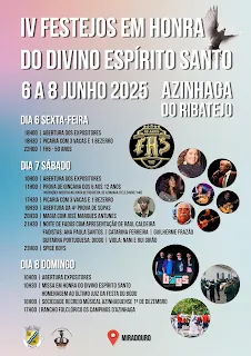 Festas do Espírito Santo 2025 - Azinhaga do Ribatejo