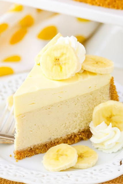 Banana Cream Cheesecake, Cake Recipes