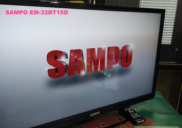 SAMPO（聲寶）型號：EM-32BT15D，啟動後，有聲音