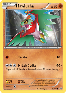 Hawlucha Roaring Skies Pokemon Card