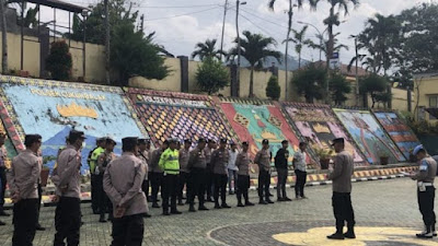 Polres Tanggamus Siagakan Personel Amankan Hari Buruh walau tak ada aksi