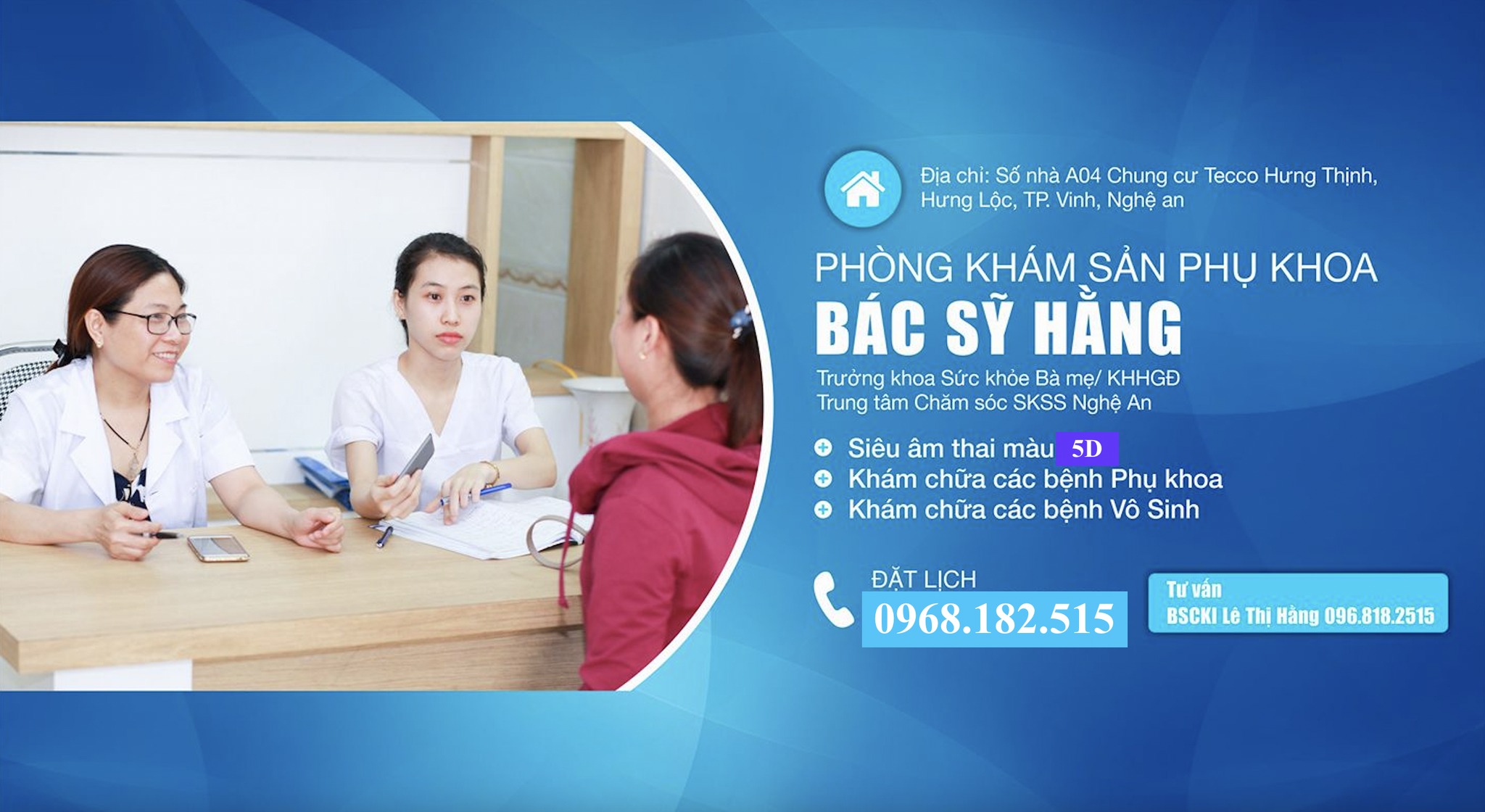 Phòng khám sản phụ khoa Bác sĩ Ngân Nghệ An