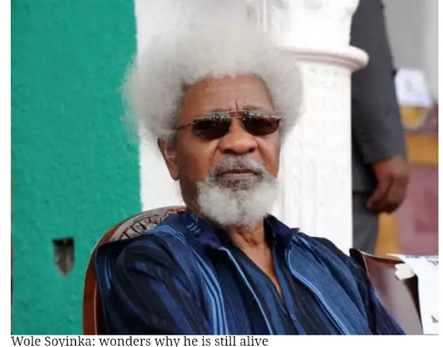 I ought to have died: Wole Soyinka