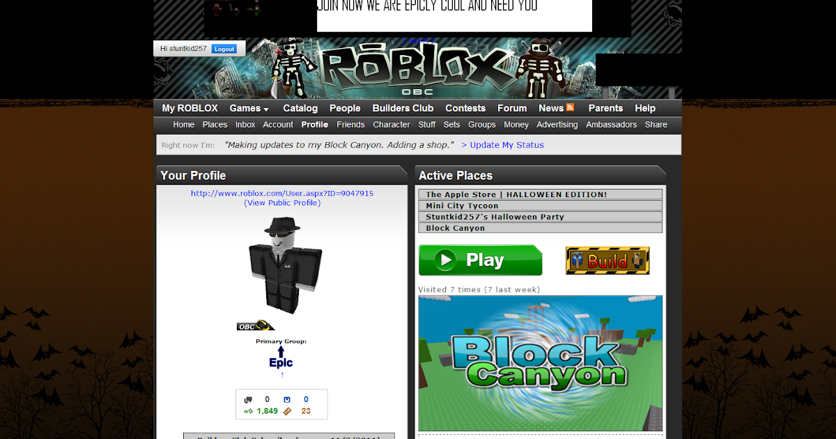 New Halloween Background On The Roblox Website Post By Stuntkid257 The Current Roblox News - my roblox background
