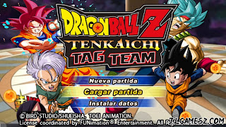 DRAGON BALL Z TENKAICHI TAG TEAM PPSSPP