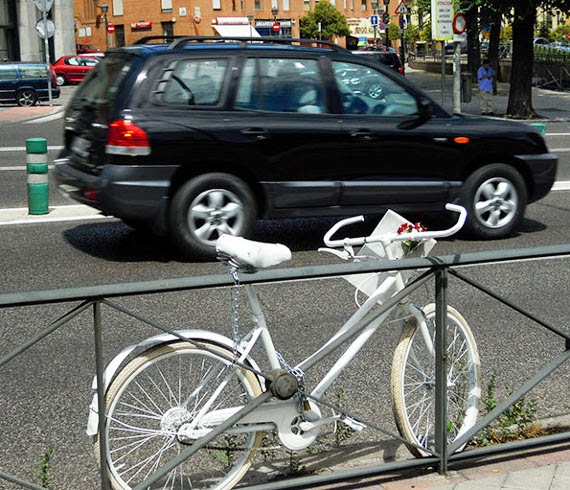 Ghost bike