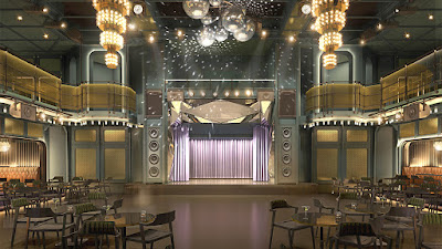 Entertainment Venue On Board Virgin Voyages Scarlet Lady