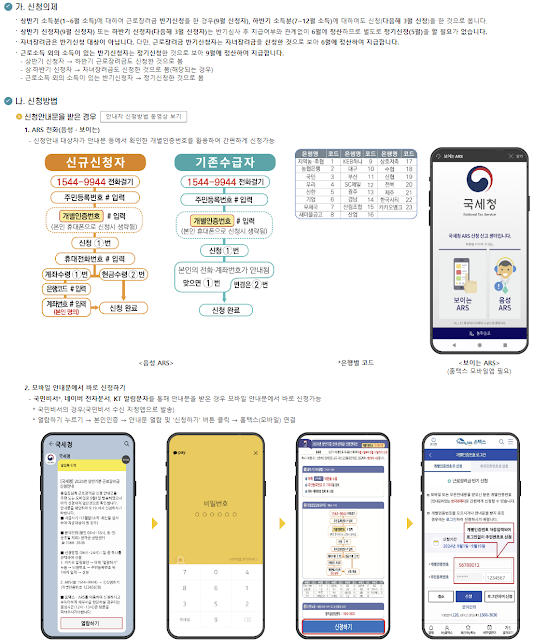 근려장려금 신청방법 1