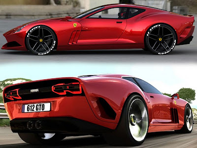 The Ferrari 612 GTO concept is the work of Sasha Selipanov an extremely 