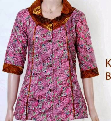 30 Model  Baju  Batik Atasan  Wanita  2020 