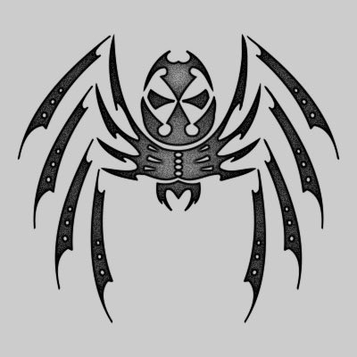 You can DOWNLOAD this Spider Tattoo Design - TATRSP04