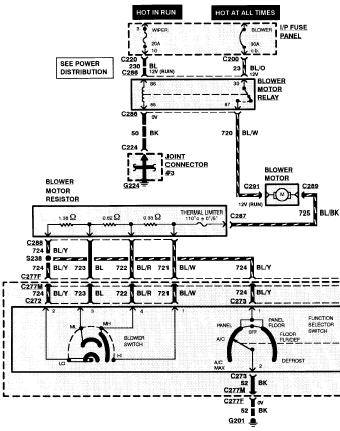 Wiring Diagrams and Free Manual Ebooks: 1998 Ford Escort Blower Motor 