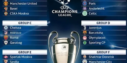 CHAMPIONS LEAGUE:I SORTEGGI