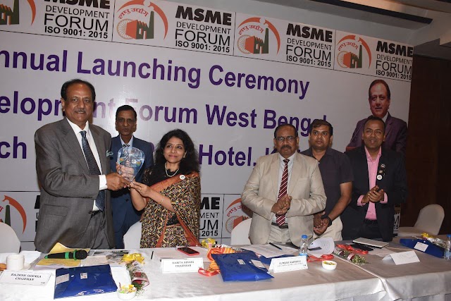 BG NEWS ! Grand Launch of MSME Development Forum, West Bengal and felicitation of Dr. Mamta Binani as its President 