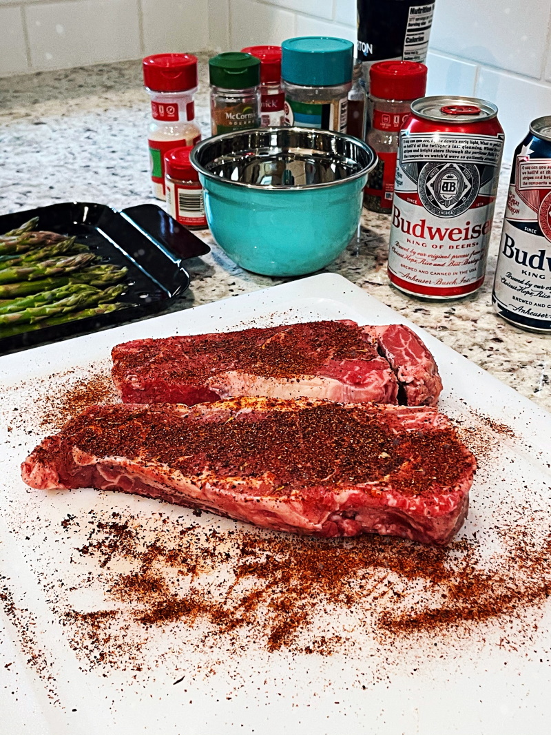 Grilling: Cocoa-Rubbed Mole Negro Steak