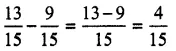 Solutions Class 4 गणित गिनतारा Chapter-12 (भिन्नों का जोड़-घटाना)