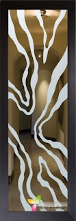 Dekoratif Ayna model-7 vitray ayna cam